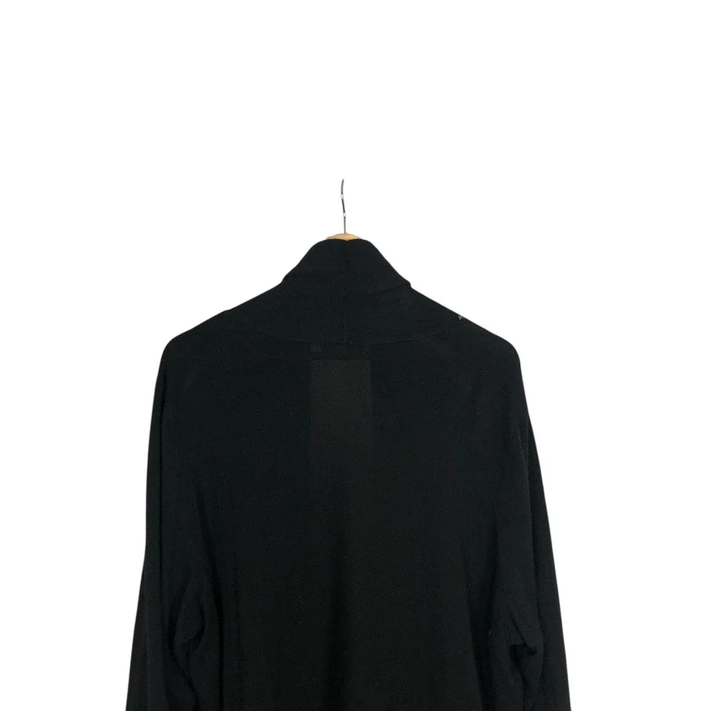 89th + Madison Black Studded Open Front Knit Cardigan Sweater Size‎ 2X Gothic